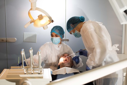 Odontologinės procedūros fotosesija